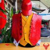 Áo Vest da cá sấu thật cho người yêu thời trang cao cấp