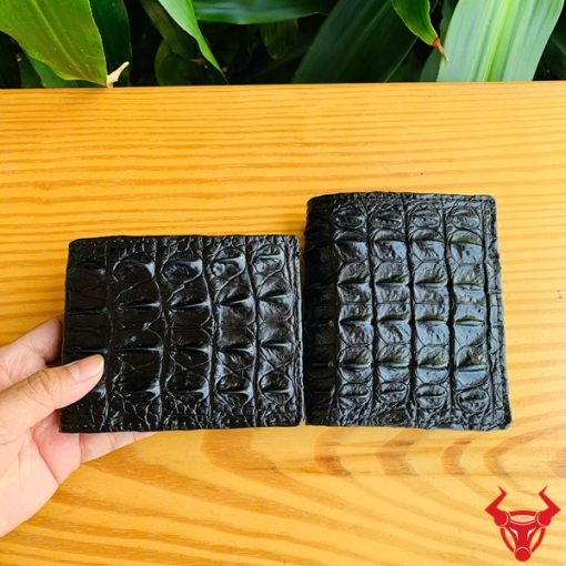Ví da cá sấu thật kiểu gai lưng sang trọng