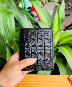 Ví gai lưng cá sấu thật phong cách mạnh mẽ