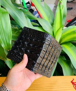 Ví da cá sấu VR360 gai lưng cho doanh nhân
