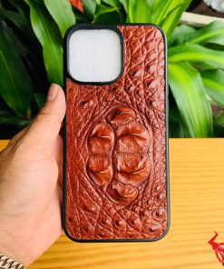Ốp handmade iPhone 16 Pro Max bằng da thật