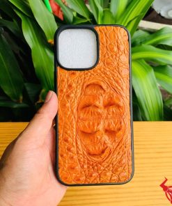 Ốp da thật VR360 cho iPhone 16 Pro Max cao cấp