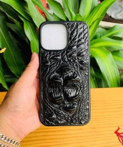 Ốp da thật VR360 cho iPhone 16 Pro Max cao cấp