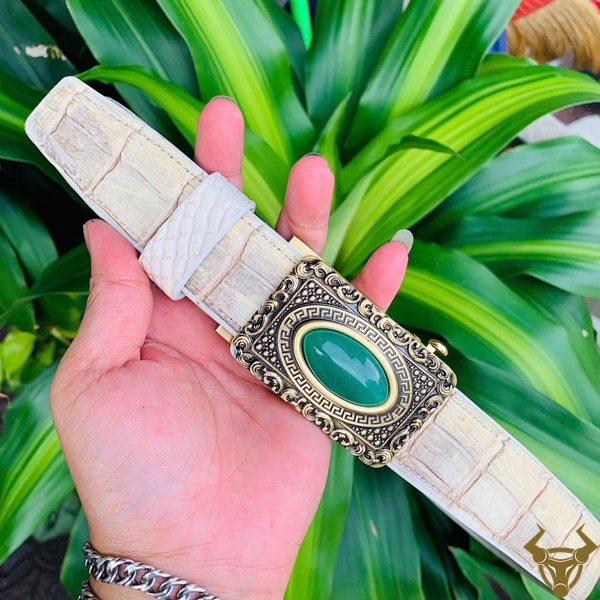 TSK95 – Thắt Lưng Cá Sấu Bạch Tạng, Đẳng Cấp Từ Ánh Nhìn Đầu Tiên TSK95 – Thắt Lưng Cá Sấu Bạch Tạng, Đẳng Cấp Từ Ánh Nhìn Đầu Tiên