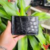 VYA83 – Ví Kẹp Tiền Da Cá Sấu Cá Tính Cho Quý Ông Thời Thượng