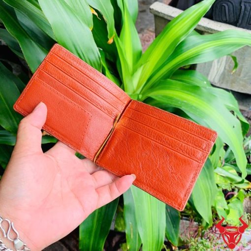 Ví da cá sấu thật, kiểu dáng tối giản, tiện lợi cho doanh nhân