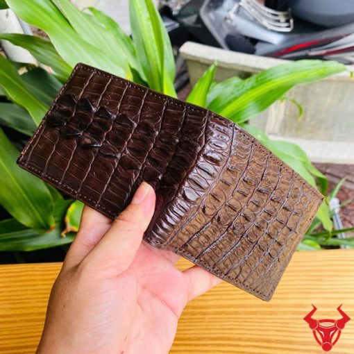 Ví Da Gai Lưng VFA1 Màu Nâu Đất Đẳng Cấp
