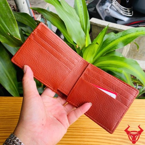 Ví Mini VFA8 Màu Nâu Sẫm Độc Đáo