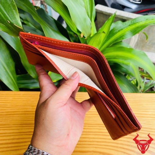 Ví VFA8 Màu Nâu Sẫm Mạnh Mẽ Hiện Đại