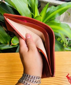 Ví Mini VFA5 Màu Nâu Sẫm Phong Cách Hiện Đại