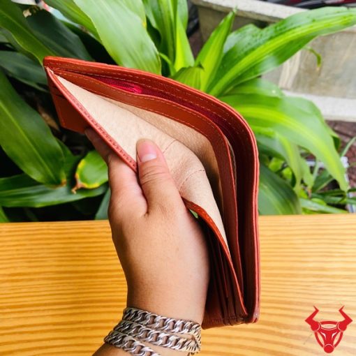 Ví Mini VFA5 Màu Nâu Sẫm Phong Cách Hiện Đại