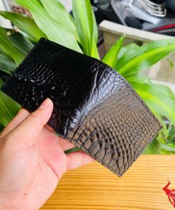 Ví Da Cá Sấu VFA5 Màu Đen Đẳng Cấp