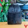 Hình ảnh balo da cá sấu cao cấp, sang trọng, bền bỉ, thiết kế năng động theo yêu cầu.