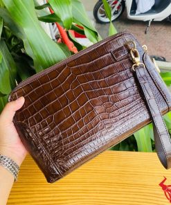 Clutch da cá sấu cao cấp CIAA8 dành cho doanh nhân