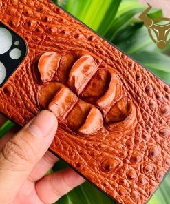 Ốp Lưng iPhone 16 Pro Da Gù Cá Sấu EBDA4 – Phụ Kiện Của Đẳng Cấp