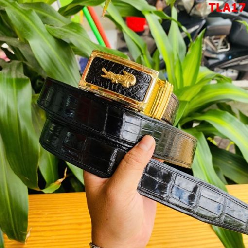 Thắt lưng nam da cá sấu bụng FBA9B2 cao cấp
