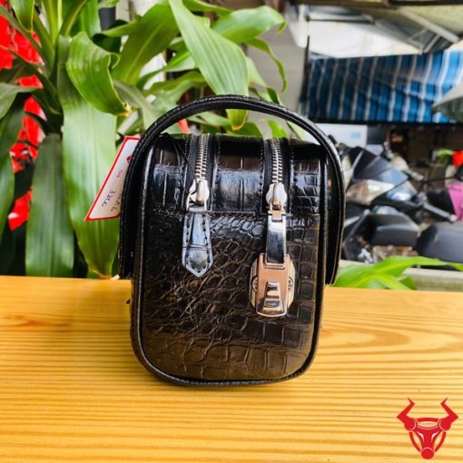 Túi clutch nam thủ công da cá sấu CGA8 – đỉnh cao chế tác.