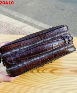Clutch da gù cá sấu thủ công tinh tế CJA4