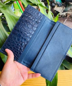 Ví nữ thủ công cao cấp da cá sấu Thái Lan BYA8