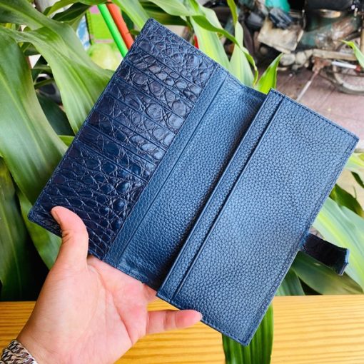 Ví nữ thủ công cao cấp da cá sấu Thái Lan BYA8