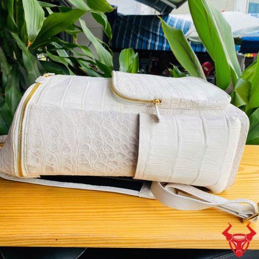 balo da cá sấu bạch tạng hoàng gia quý phái đẳng cấp