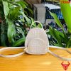 Balo mini cá sấu bạch tạng, tinh tế, sang trọng.