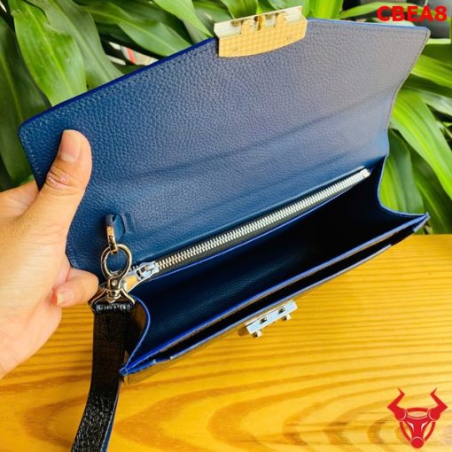 Clutch cá sấu đen cao cấp.