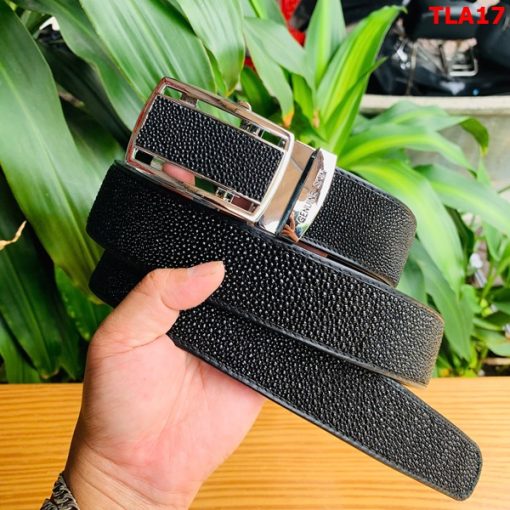 Thắt lưng nam da cá đuối thật bản lớn TLA17