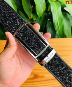 Thắt lưng da cá đuối bản 4cm TLA17 cho quý ông