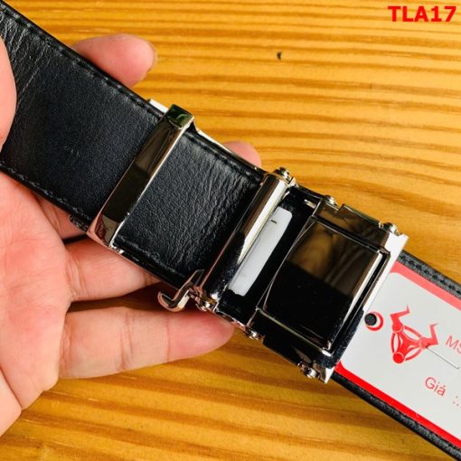 Da cá đuối ánh ngọc trai sang trọng trên thắt lưng TLA17