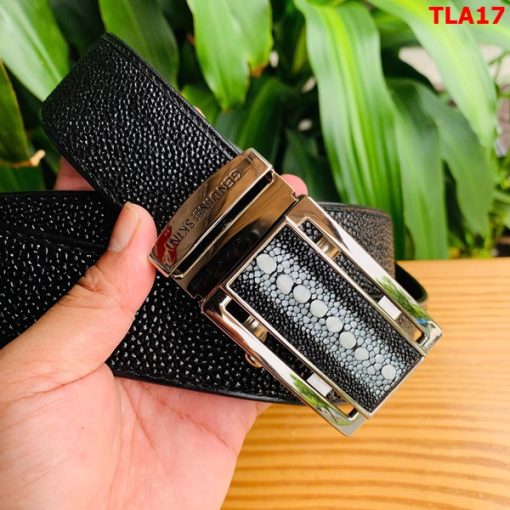 Thắt lưng doanh nhân da cá đuối cao cấp TLA17