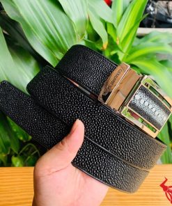 Thắt lưng da cá đuối bản 4cm TLA17 dành cho phái mạnh