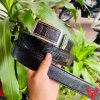 Thắt lưng TLD1 nam da chân đà điểu thật màu đen