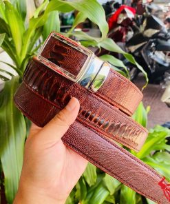 Thắt lưng nam thời trang TLD1 vảy chân đà điểu