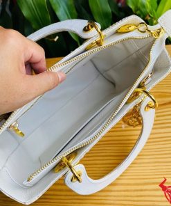 Túi nữ trắng da cá sấu bạch tạng sang trọng cho doanh nhân