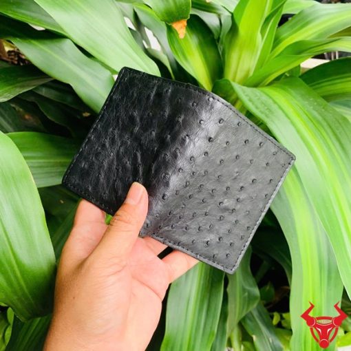 Ví đứng nhỏ gọn da bụng đà điểu.
